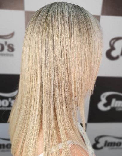 Loiro platinado longo em Valinhos